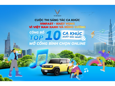VINFAST CÔNG BỐ TOP 10 TÁC PHẨM XUẤT SẮC CUỘC THI SÁNG TÁC